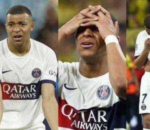 Mbappé se mostró molesto y decepcionado tras la derrota del PSG ante Borussia Dortmund en la semifinal de ida de la UEFA Champions League.
