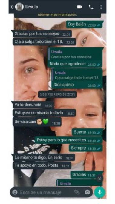 'No elimines nada de todo lo que te mando. Nada. Si me matan, ya sabés quién fue', le dijo la joven a una de sus amigas.