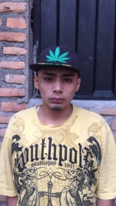 Este sujeto no identificado fue detenido en la colonia Villa Unión de Tegucigalpa este miércoles.