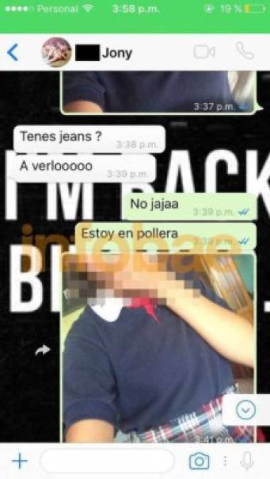 'No da', le respondió ella: 'Pedile esas cosas a tu novia', le reprochó la niña, haciendo alusión a la famosa modelo Larissa Riquelme.ç<br/>