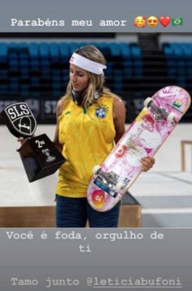 “Felicidades mi amor, jodidamente orgulloso”, escribió Neymar en su cuenta oficial de Instagram por lo que de esta manera reveló que estrena novia.