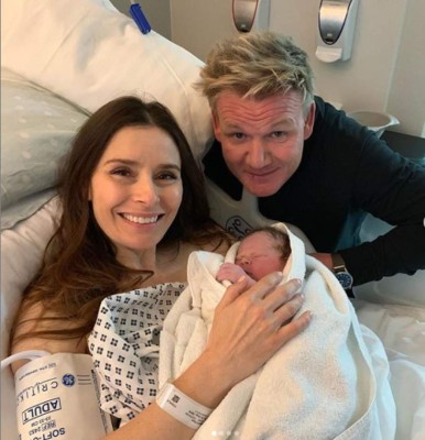El chef Gordon Ramsay y su esposa se convierten en padres por quinta vez