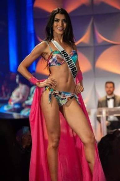 La hondureña ha destacado en el Miss Universo 2019, su tonificado cuerpo le ha dado como elogios y criticas.