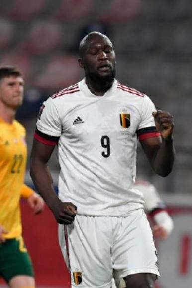 Romelu Lukaku: Mundo Deportivo informa que el delantero belga es del agrado de Koeman y se lo habría pedido a Laporta para la próxima campaña. Foto AFP.