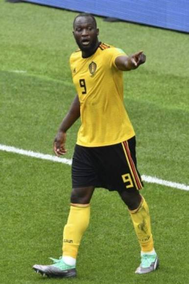 El delantero belga Romelu Lukaku lleva cuatro goles. Ninguno de penal.