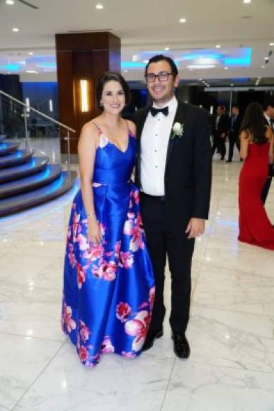 Karina Gómez y Miguel Villamil.