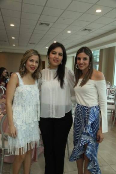 Jessica Córdoba, Alejandra Murillo y Mónica Araujo.