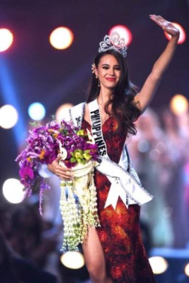 La filipina Catriona Gray se coronó como Miss Universo 2018.