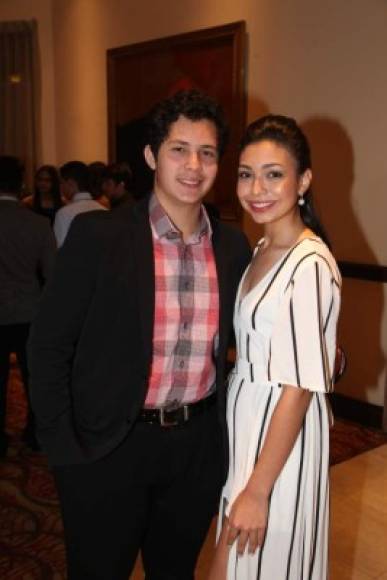 Ricky Chahín y Marcela Rodríguez.