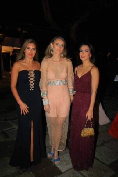 Tania Vitanza, Bebba Chahín y Horte Fasquelle.