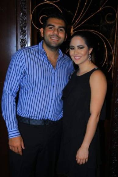 Anthony Aude y Karina Chahín.