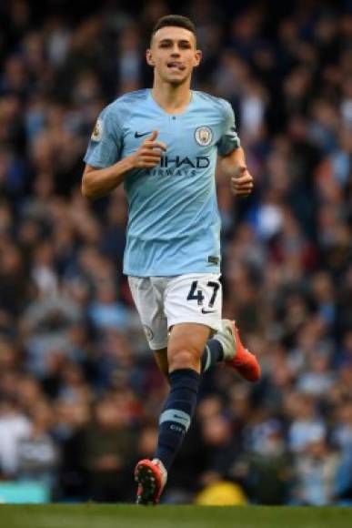 4. Phil Foden - 19 años (Manchester City/Inglaterra) - “Hará cosas increíbles en el fútbol. Tiene un gran talento”, dijo Messi sobre el centrocampista inglés.