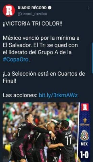 Diario Récord de México.