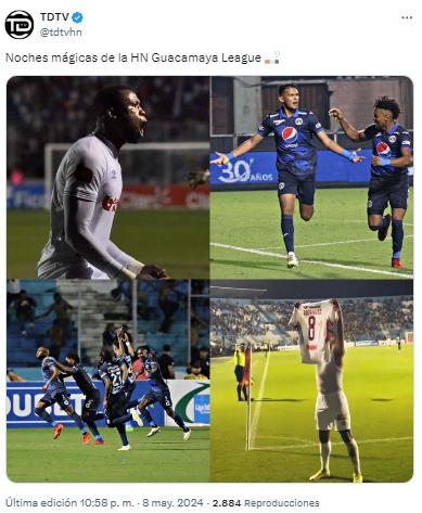 Y agregaron: “Noches mágicas de la HN Guacamaya League”