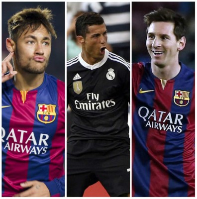 Cristiano, Messi y Neymar nominados a Mejor Gol de la temporada