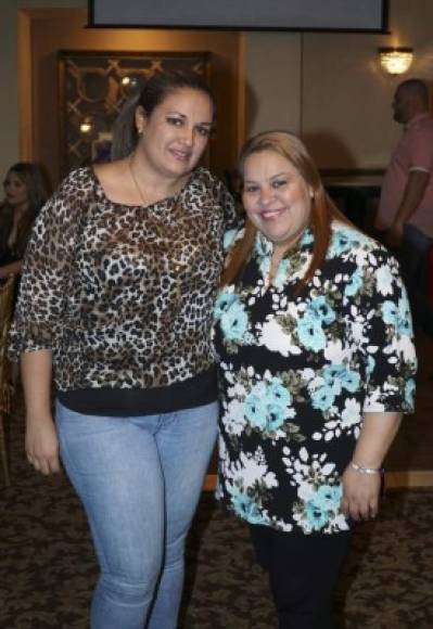 Kenia Castro y Lourdes Hernández.