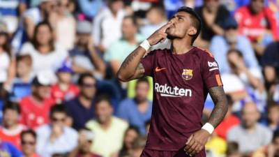 Paulinho volverá a Guangzhou Evergrande luego de un año con el FC Barcelona. FOTO AFP