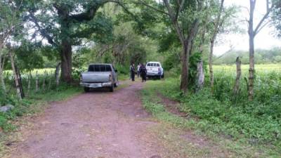 Lugar donde fue encontrado el cuerpo del vendedor de plástico en Santa Bárbara.