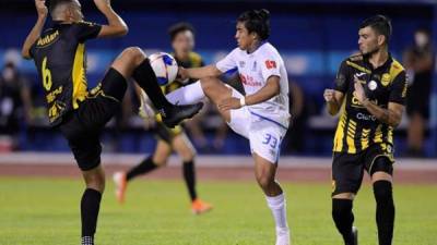 Real España y Olimpia empataron 1-1 el pasado mes de septiembre.