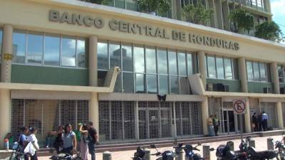 Edificio principal del BCH en Tegucigalpa.