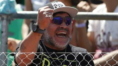Maradona nuevamente se metió en otro escándalo.