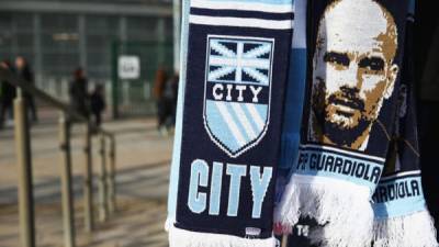 La imagen de Pep Guardiola con el City ya se ve en Manchester.