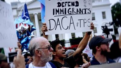 Activistas proinmigrantes claman por ampliación de TPS. afp