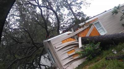 Estas fotografías, tomadas por hondureños que viven en La Florida y enviadas a la redacción de DIARIO LA PRENSA, muestran los estragos dejados por Irma.