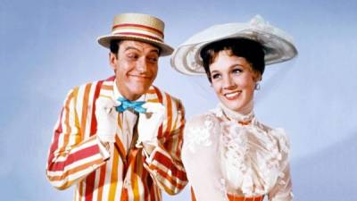 La película 'Mary Poppins' fue un gran éxito en los años 60.