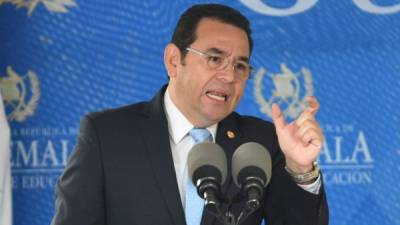 El Gobierno de Jimmy Morales dio por finalizado el acuerdo con la ONU para la misión de la Cicig./AFP archivo.