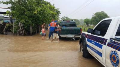 La zona sur de Honduras permanece en alerta.