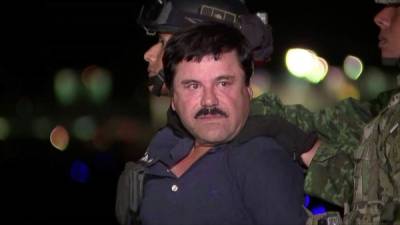 El Chapo Guzmán fue arrestado en enero de 2016 en Sinaloa y luego extraditado a EEUU un año después. Foto: AFP