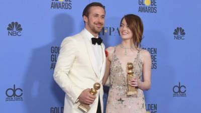 Este año Ryan Gosling y Emma Stone se llevaron el Globo de Oro a mejor actor y actriz.