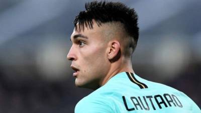 Lautaro Martínez, jugador del Inter de Milán.