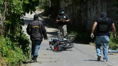 García Reyes era jefe de la Policía Rural de Verapaz. Foto tomada del Diario de Hoy (Jaime Anaya).