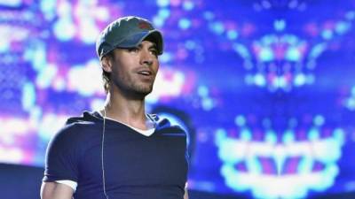 El cantante español Enrique Iglesias.