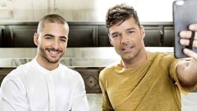 Ricky Martin y Maluma en Vente Pa' Ca'.