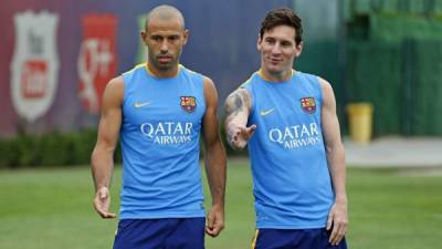 Mascherano ha sido una pieza fija en el esquema del Barcelona al igual que su compatriota Lionel Messi.