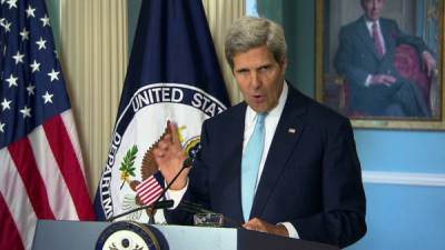 John Kerry deseó que su país continúe cooperando con Honduras.