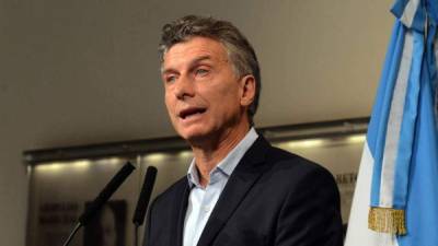 El presidente de Argentina Mauricio Macri. EFE/Archivo