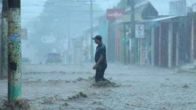 Las lluvias en El Salvador han sido muy intensas. Foto: Cortesía El Diario de Hoy (El Salvador)