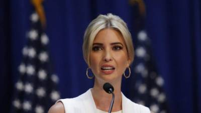 Ivanka Trump hija y asesora del presidente estadounidense Donald Trump.