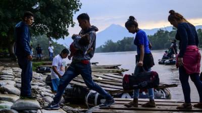 Biden pidió ayuda a México para frenar el flujo de migrantes tras la crisis fronteriza que enfrenta./AFP.