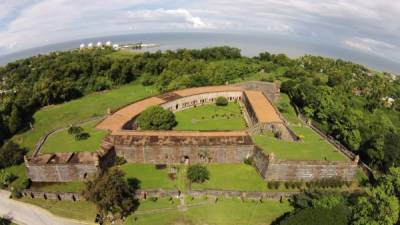 La fortaleza San Fernando, de Omoa es uno de los sitios turísticos más visitados.