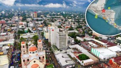 El sismo ocurrió a un kilómetro de profundidad a 31 kilómetros al oeste de la ciudad de San Pedro Sula, departamento de Cortés.