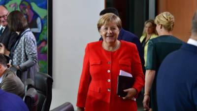 La canciller de Alemania, Angela Merkel. AFP
