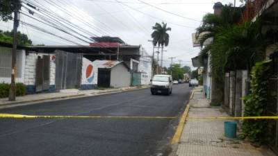 El crimen ocurrió en la 9 avenida, entre 5 y 6 calles del barrio El Benque en San Pedro Sula.