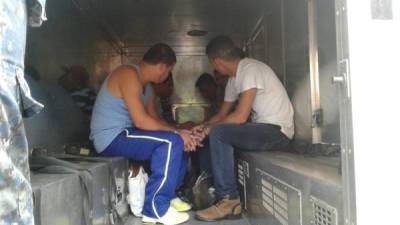 Cuatro de los reos peligrosos trasladados a la cárcel El Pozo en Santa Bárbara.