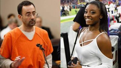 La presentación judicial del lunes marca la primera vez que Simone Biles se identificó públicamente como demandante en la acción civil en curso.