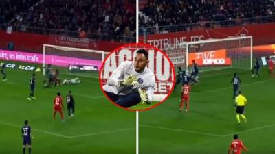 Keylor Navas pudo haber hecho más en los dos goles con los que perdió el PSG ante el Dijon.